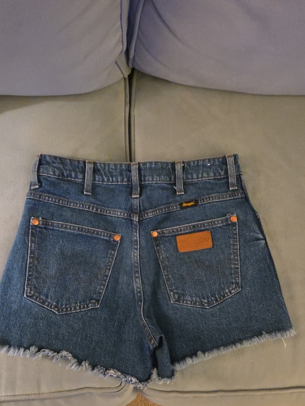 WRANGLER Dark Blue Denim Women's Shorts SIZE 29